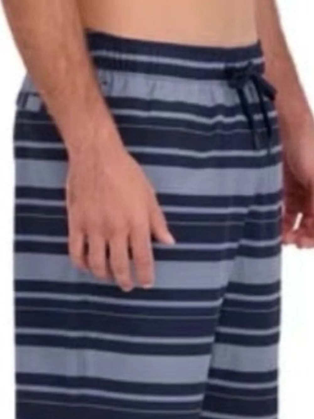 Nautica Men’s Blue Striped Swim Shorts